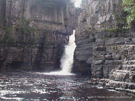High Force waterfall Upper Teesdale