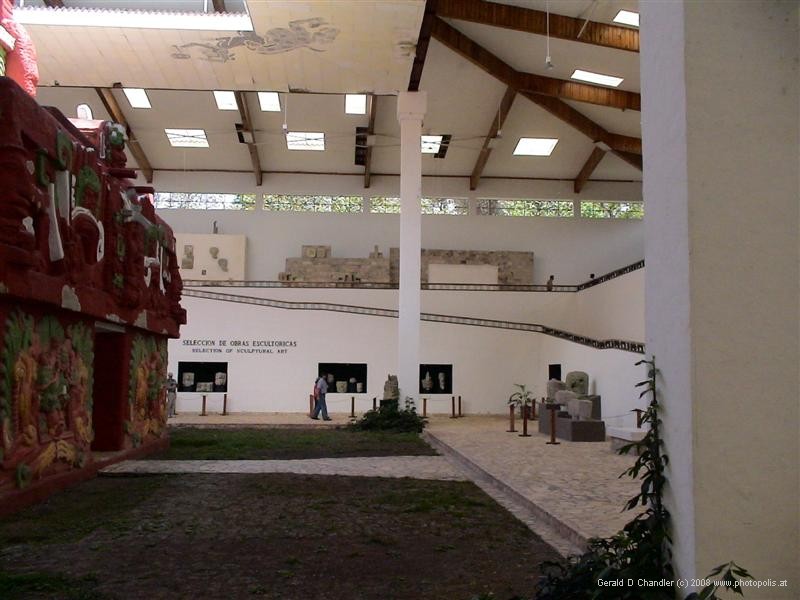 Site Museum (Excavated Temple Museum on Left)