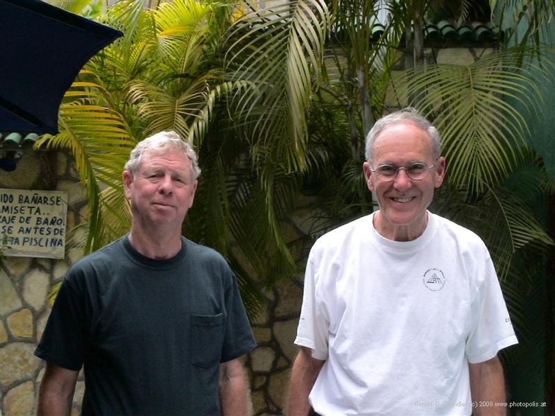 American Church Volunteers working on School