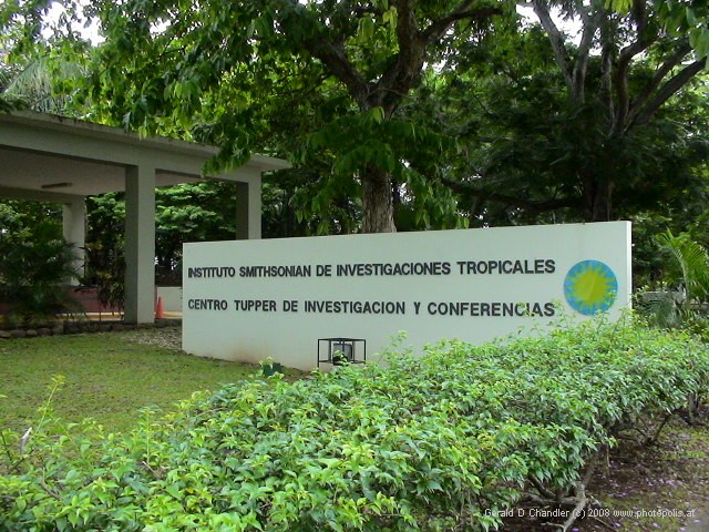 Entrance to Smithsonian Tropical Research Institute