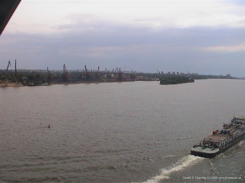 Danube River from Railroad Bridge