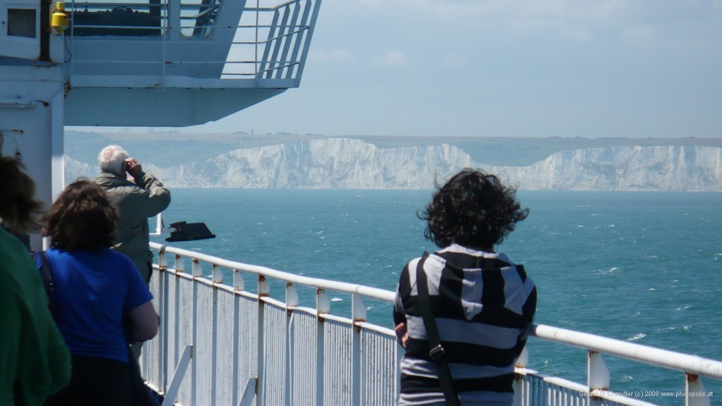 Sighting the White Cliffs of Dover