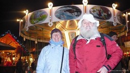 Christmas Market near Alexander Platz and Marienkirche, Berlin