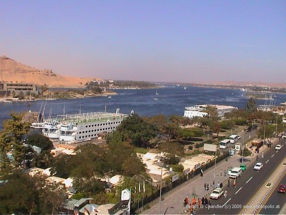 Aswan, Nile River, and Nile Ferry Boats