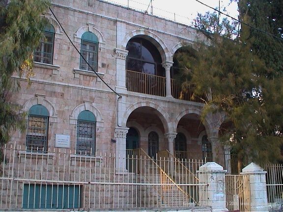 Stone home in 1920s neighborhood
