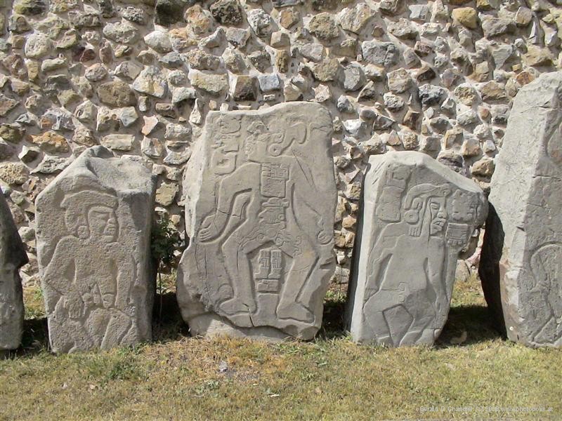 Monte Alban Carvings