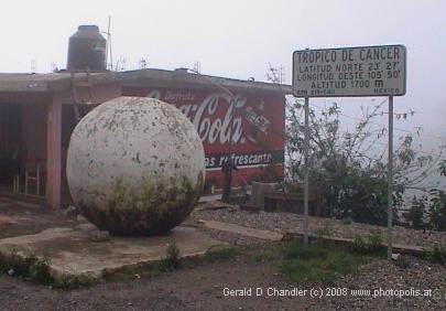 Tatty Tropic of Cancer Sign