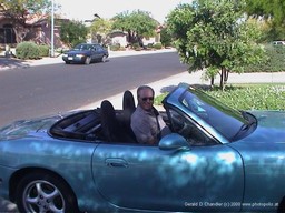 Allen Chandler in Miata