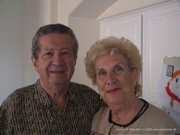 Dave and Bella Kaze, at Chandler home