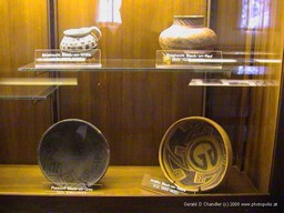 Old pottery, Display Case, Tuzigoot NM