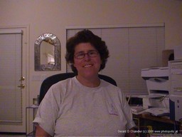 Barbara Chandler at home