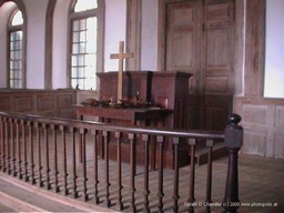 Interior of St. James Santee Church